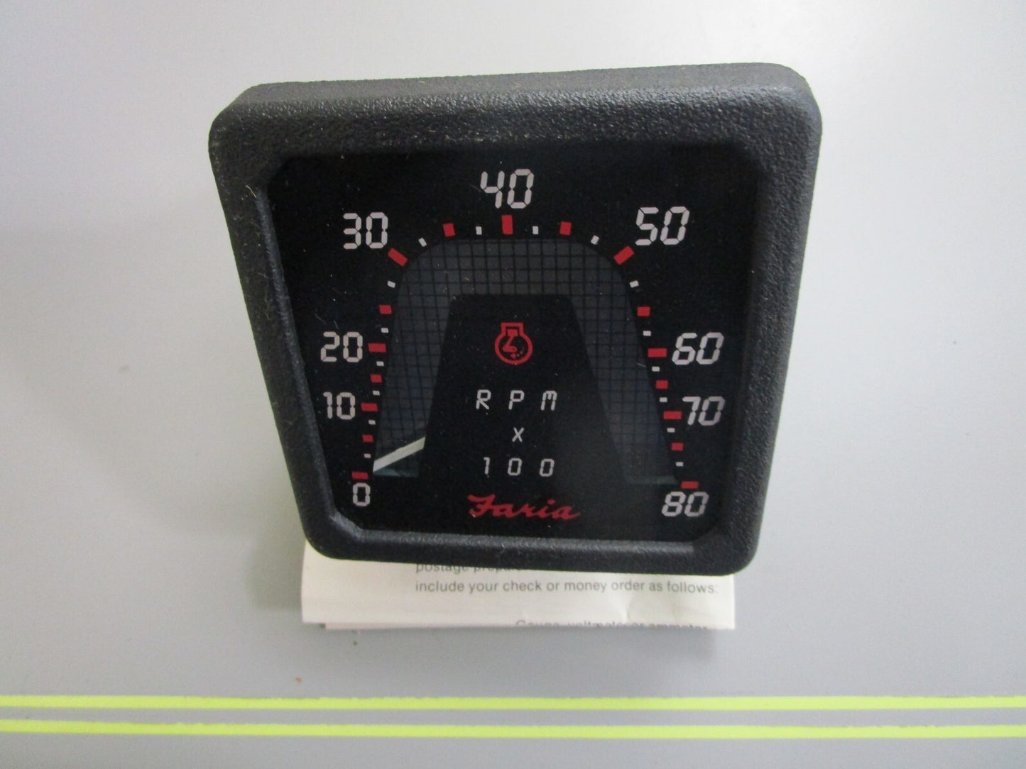 *NEW* 0820 Bayliner Faria 0-8000 RPM Tachometer TU-8