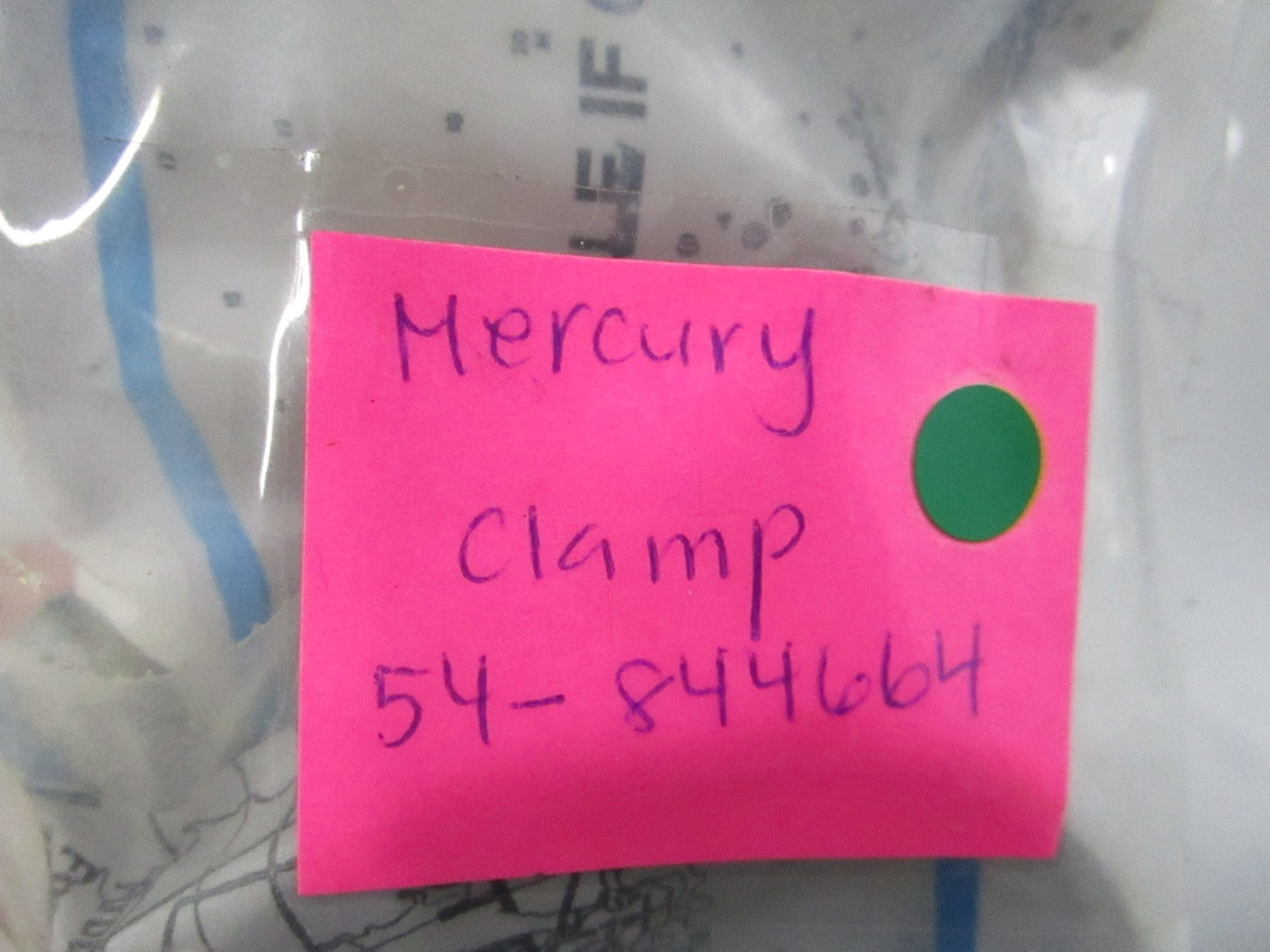 NEW OEM 54-844664 Mercury Quicksilver Clamp 0810