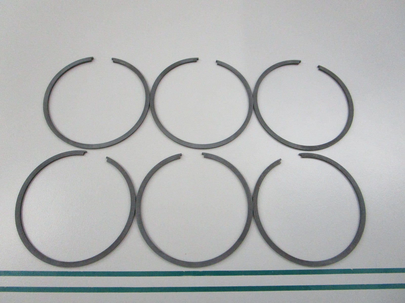 NEW OEM 39-78816A12 Mercury Quicksilver 6 Piston Ring Set 0810
