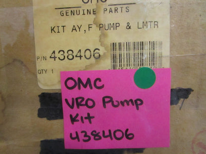 NEW OEM 438406 0438406 OMC Johnson Evinrude VRO Pump Kit 0820