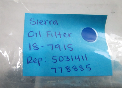 *NEW* 0810 Sierra Oil Filter 18-7915 Replaces: 5031411 778885