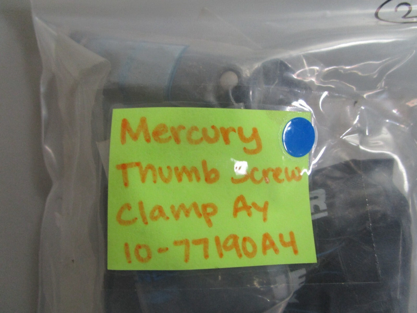 *NEW OEM* 0810 Mercury Quicksilver Thumb Screw Clamp Assembly 10-77190A4