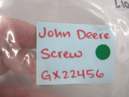 NEW OEM (LOT OF 10) GX22456 John Deere Screw 0810