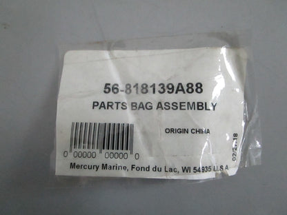 NEW OEM 56-818139A88 Mercury Quicksilver Parts Bag 0820