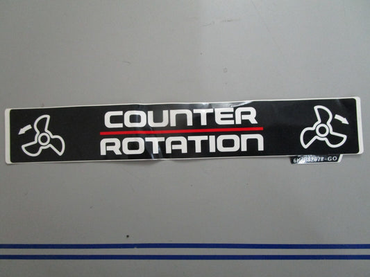 *NEW OEM* 0820 Yamaha Rear Graphic 6K1-42678-G0-00