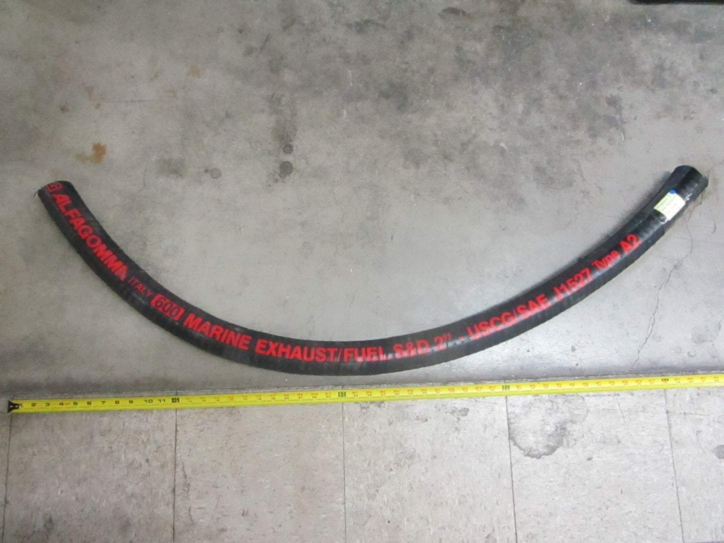 *NEW OEM* 0820 Alfagomma 2" T600 Exhaust/Fule Hose T600AA200