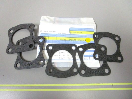 *NEW OEM* (LOT OF 5) 0750 OMC Johnson Evinruide GASKET-COVER 329830 0329830