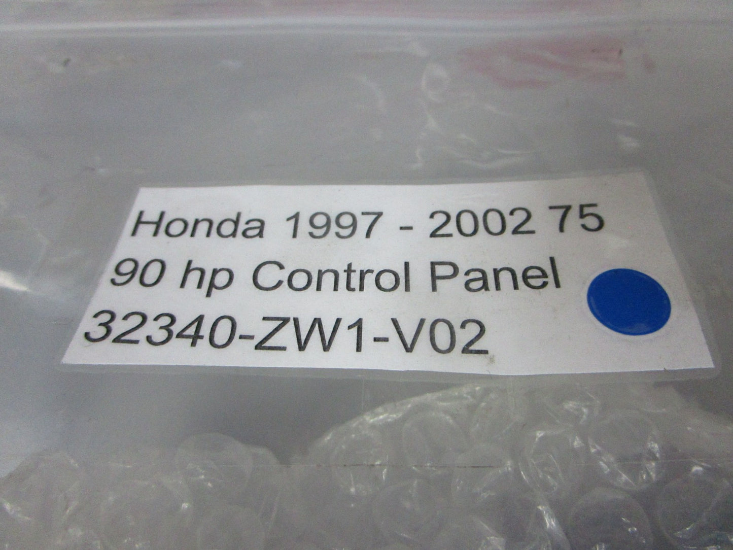 NEW OEM 32340-ZW1-V02 Honda 75 90 Hp 1997- 2002 Control Panel 0720