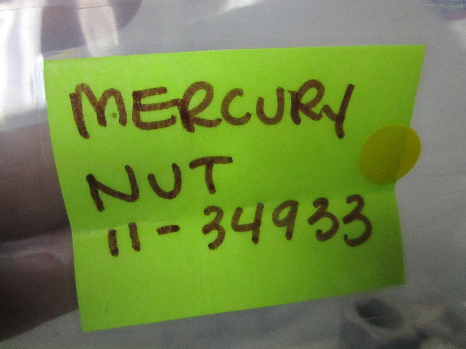 *NEW OEM* 0750 Mercury Quicksilver  NUT 11-34933