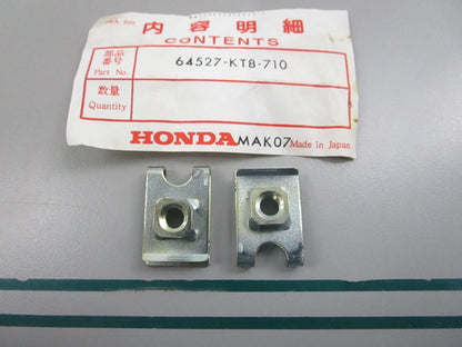 NEW OEM (LOT OF 2) 64527-KT8-710 Honda Clip Nut 0810