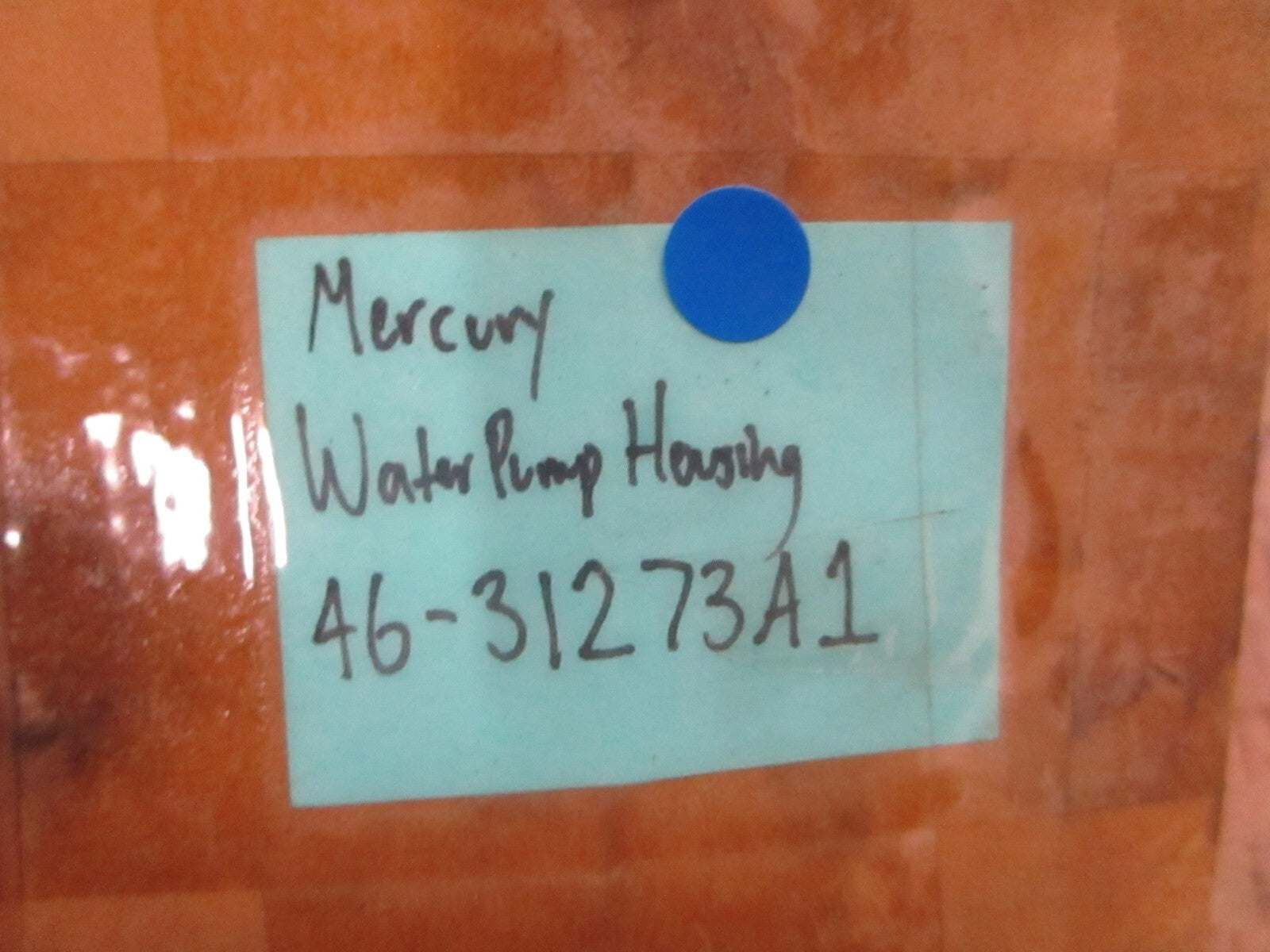 *NEW OEM* 0780 Mercury Quicksilver Water Pump Housing 46-31273A1