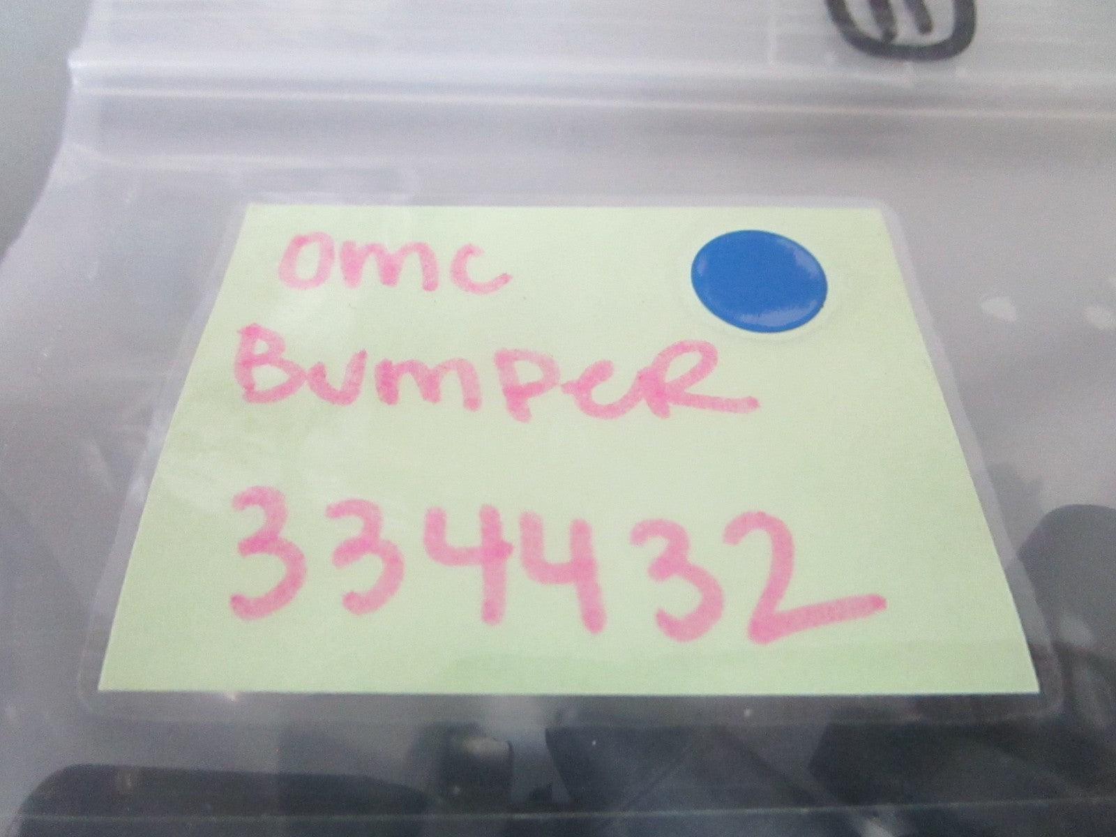 *NEW OEM* 0720 OMC Johnson Evinrude Bumper 334432 0334432