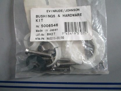 NEW OEM 5006546 OMC Johnson Evinrude Bushing & Hardware Kit 0820