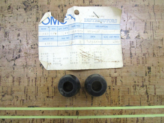 *NEW OEM* (LOT OF 2) 0750 OMC Johnson Evinrude CONICAL WASHER 311326 0311326