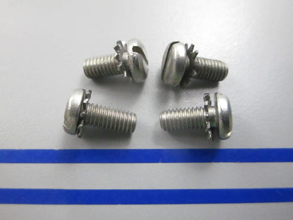 NEW OEM (LOT OF 4) 303551 0303551 OMC Johnson Evinrude Screw 0810