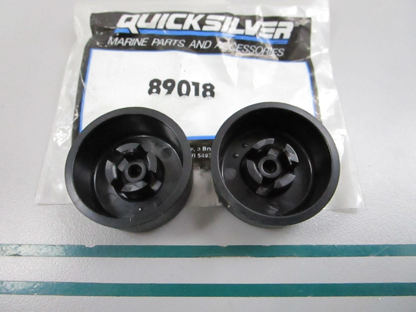 NEW OEM (LOT OF 2) 89018 Mercury Quicksilver Button 0810