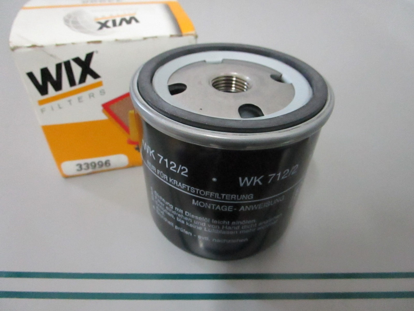 NEW 33996 WIX Fuel Filter 0810
