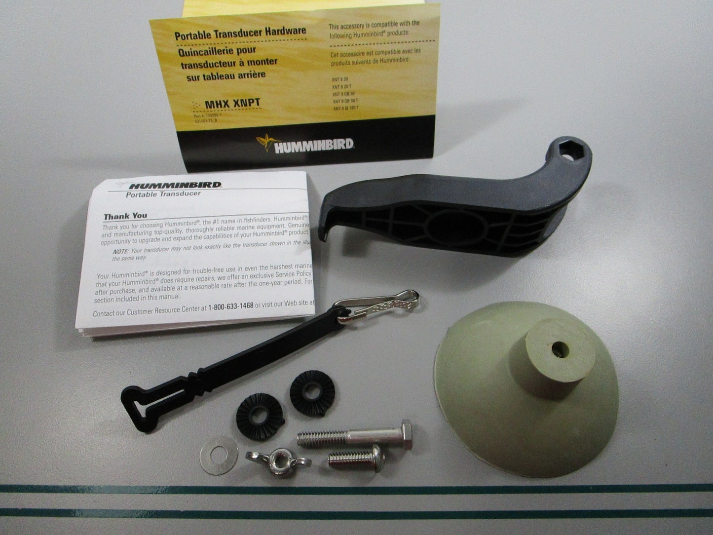 NEW 740090-1 Humminbird Portable Transducer Hardware MHX-XNPT 0810