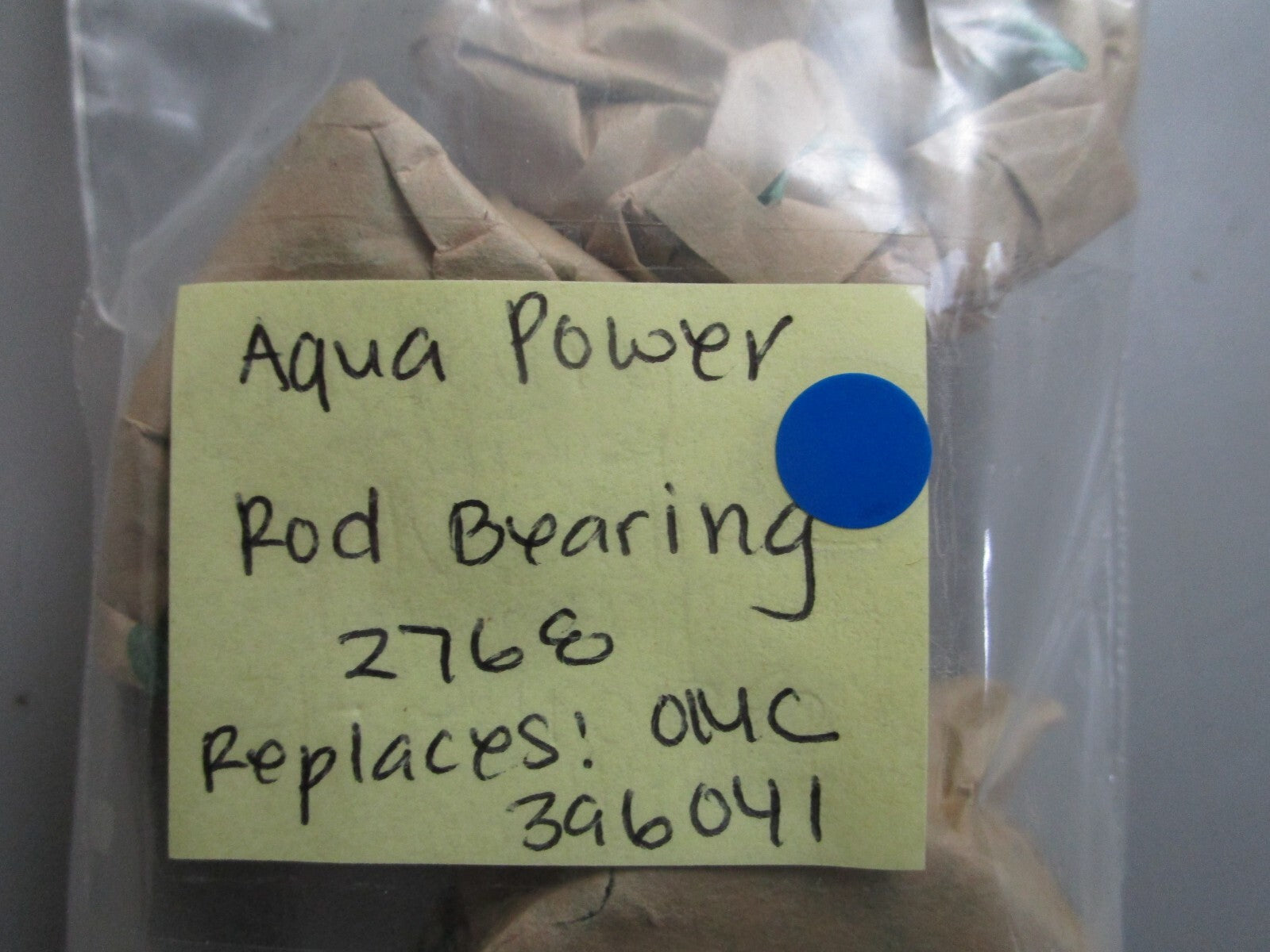 *NEW* 0810 Aqua Power Rod Bearing 2768 Replaces: OMC 306041 0306041