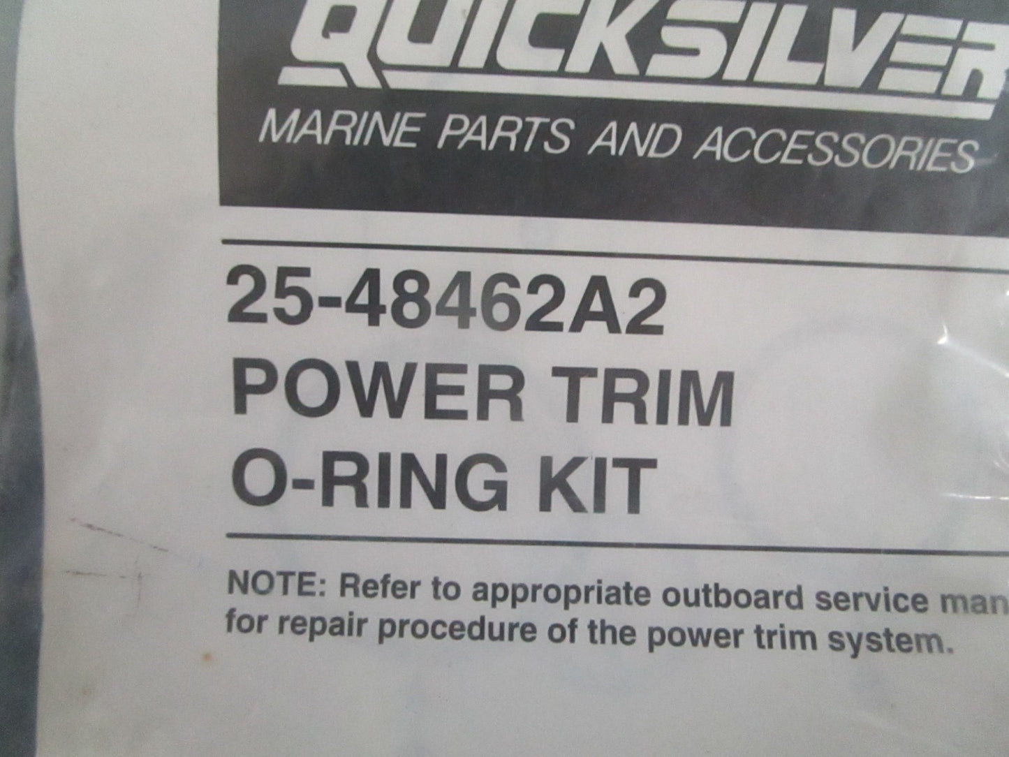 NEW OEM 25-48462A2 Mercury Quicksilver O-Ring Kit 0820