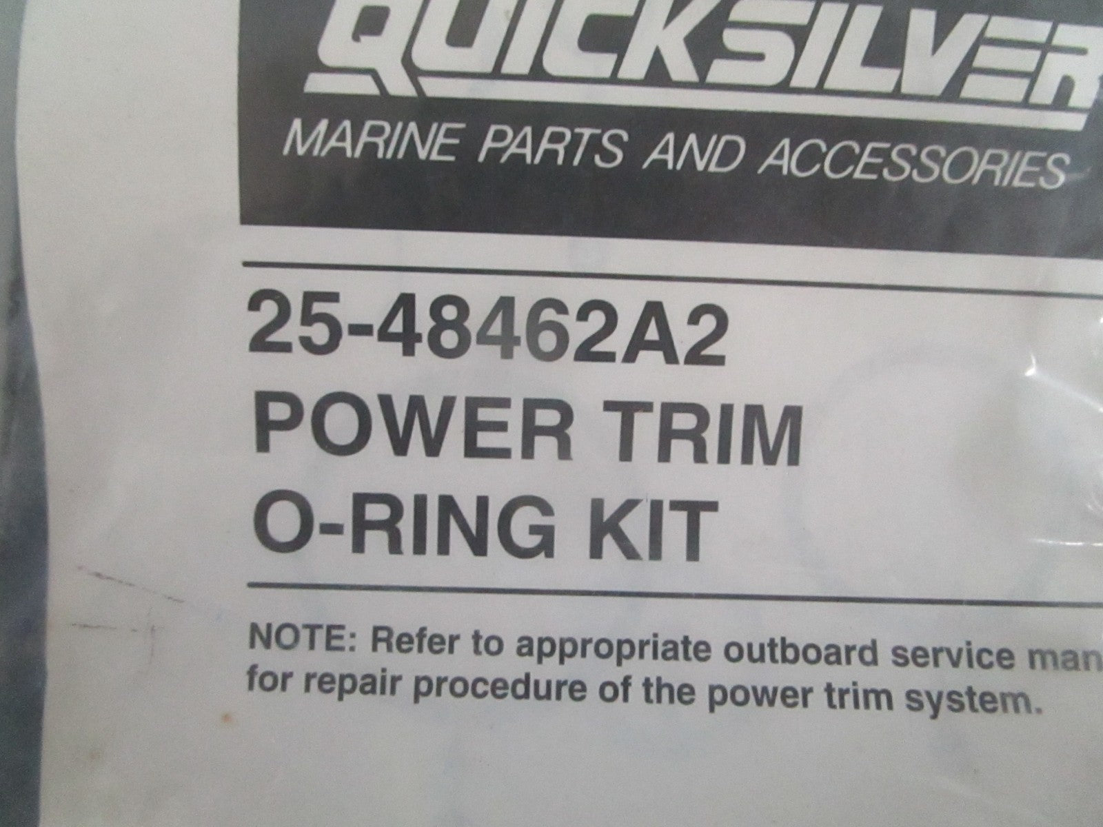 NEW OEM 25-48462A2 Mercury Quicksilver O-Ring Kit 0820