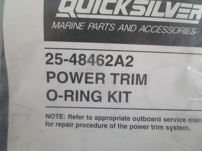 NEW OEM 25-48462A2 Mercury Quicksilver O-Ring Kit 0820