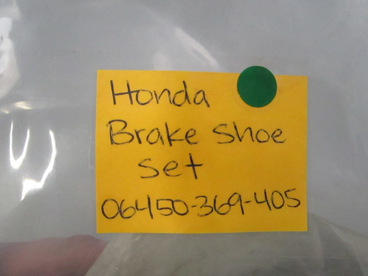 NEW OEM 06450-369-405 Honda Brake Shoe Set 0810