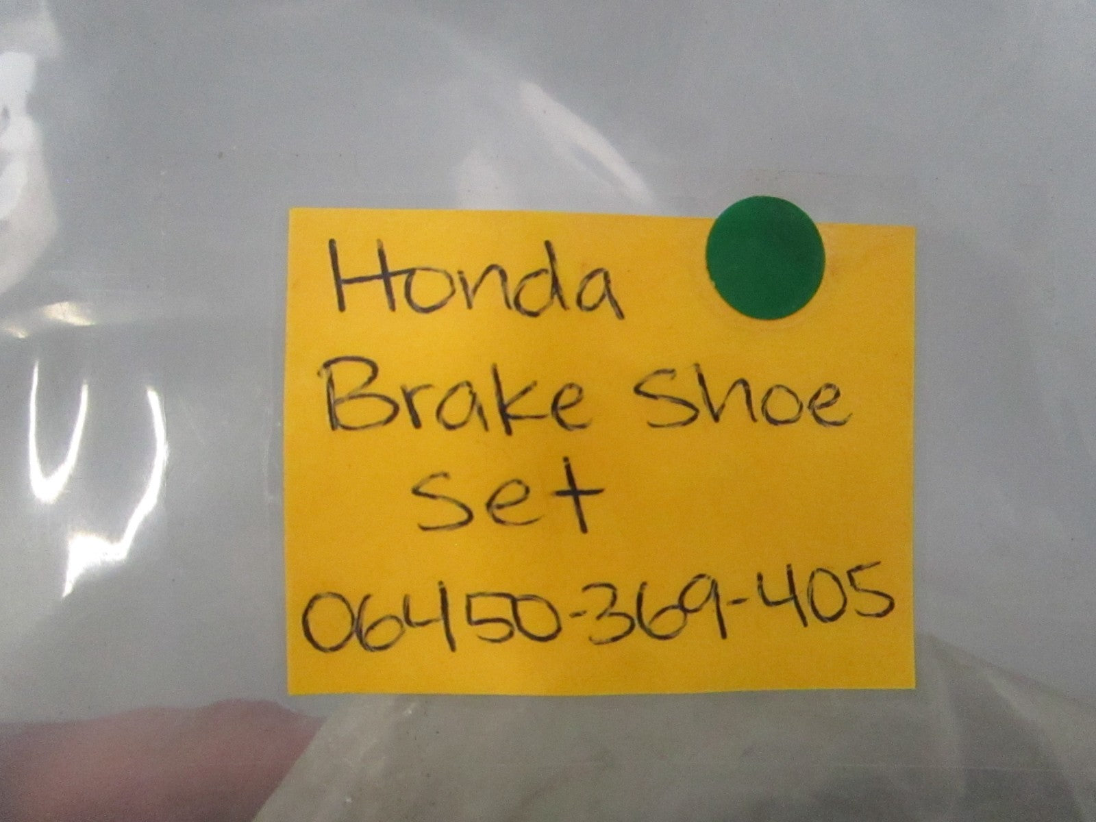 NEW OEM 06450-369-405 Honda Brake Shoe Set 0810