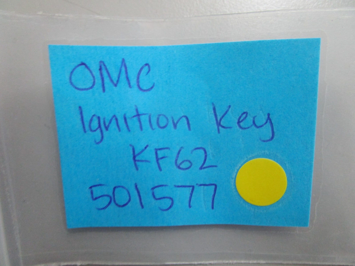 *NEW OEM* 0810 OMC Johnson Evinrude Ignition Key KF62 501577 0501577
