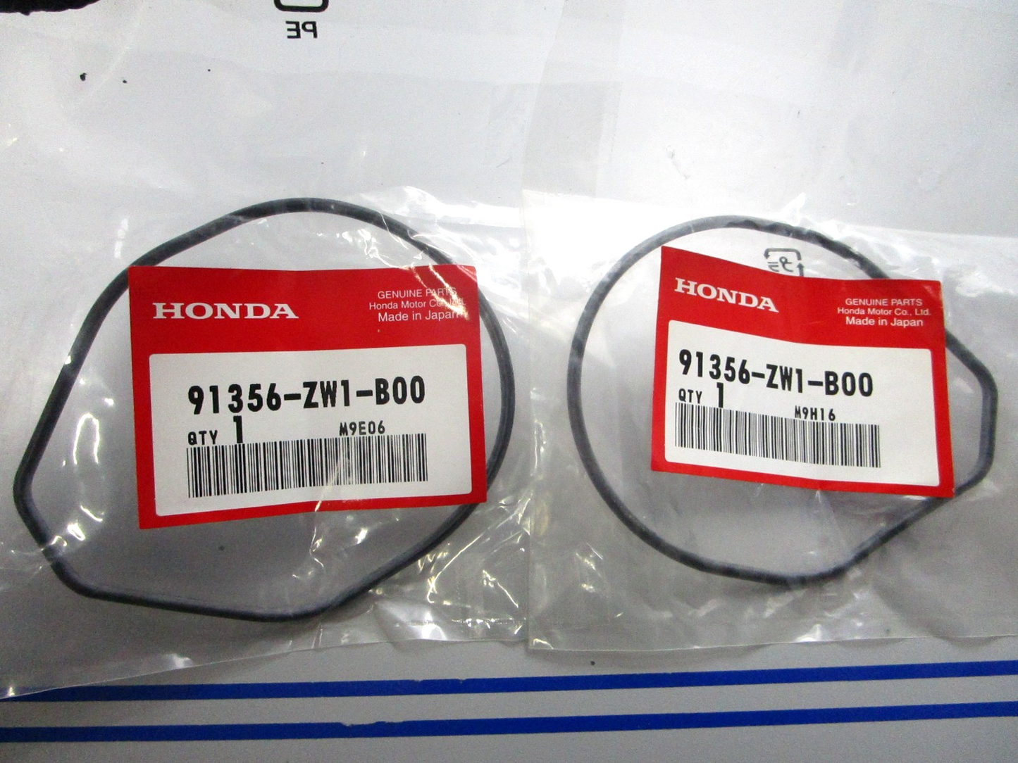 *NEW OEM* (LOT OF 2) 0810 Honda O-Ring 91356-ZW1-B00