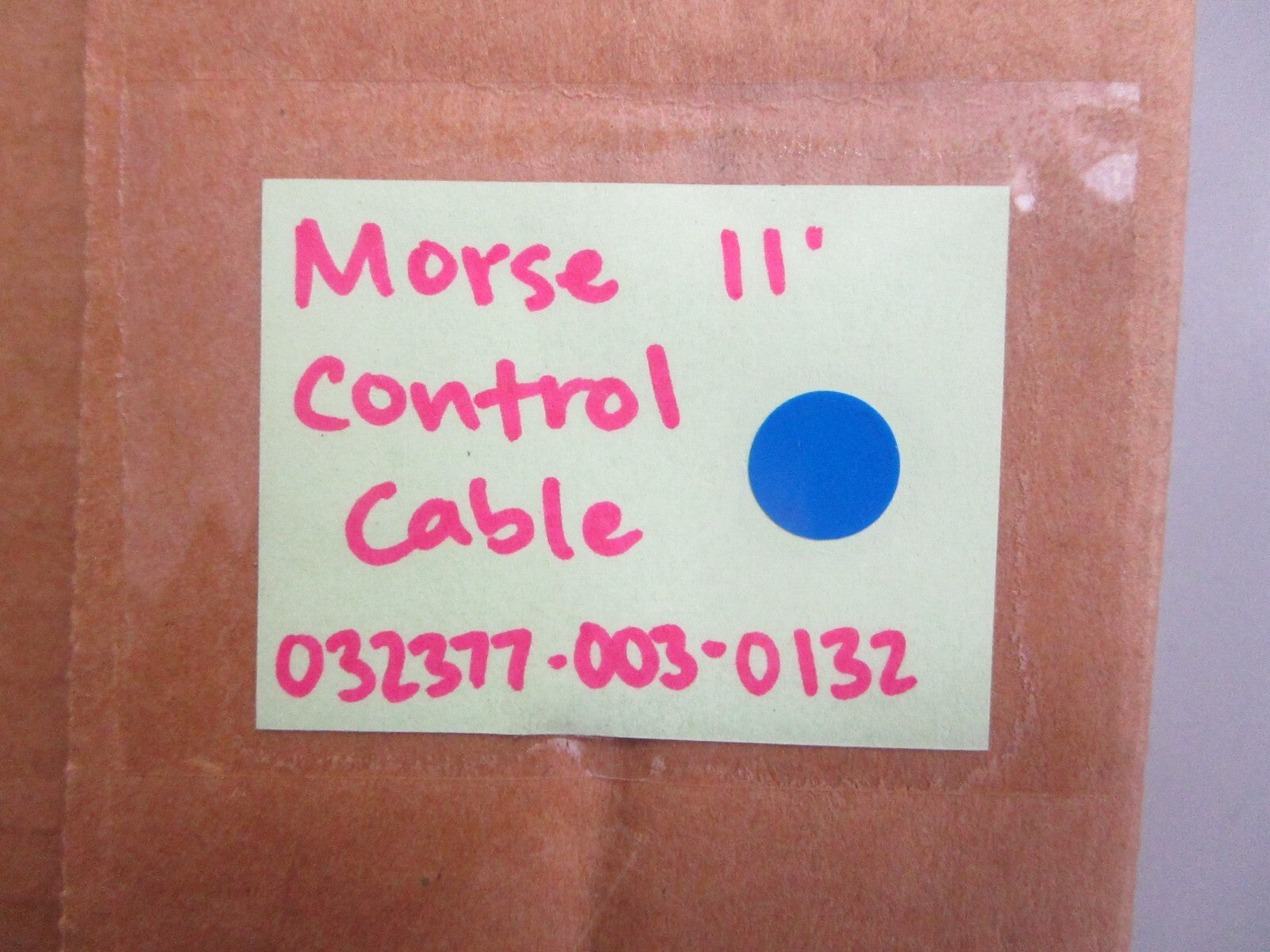 *NEW* 0820 Morse 11' Control Cable 032377-003-0132