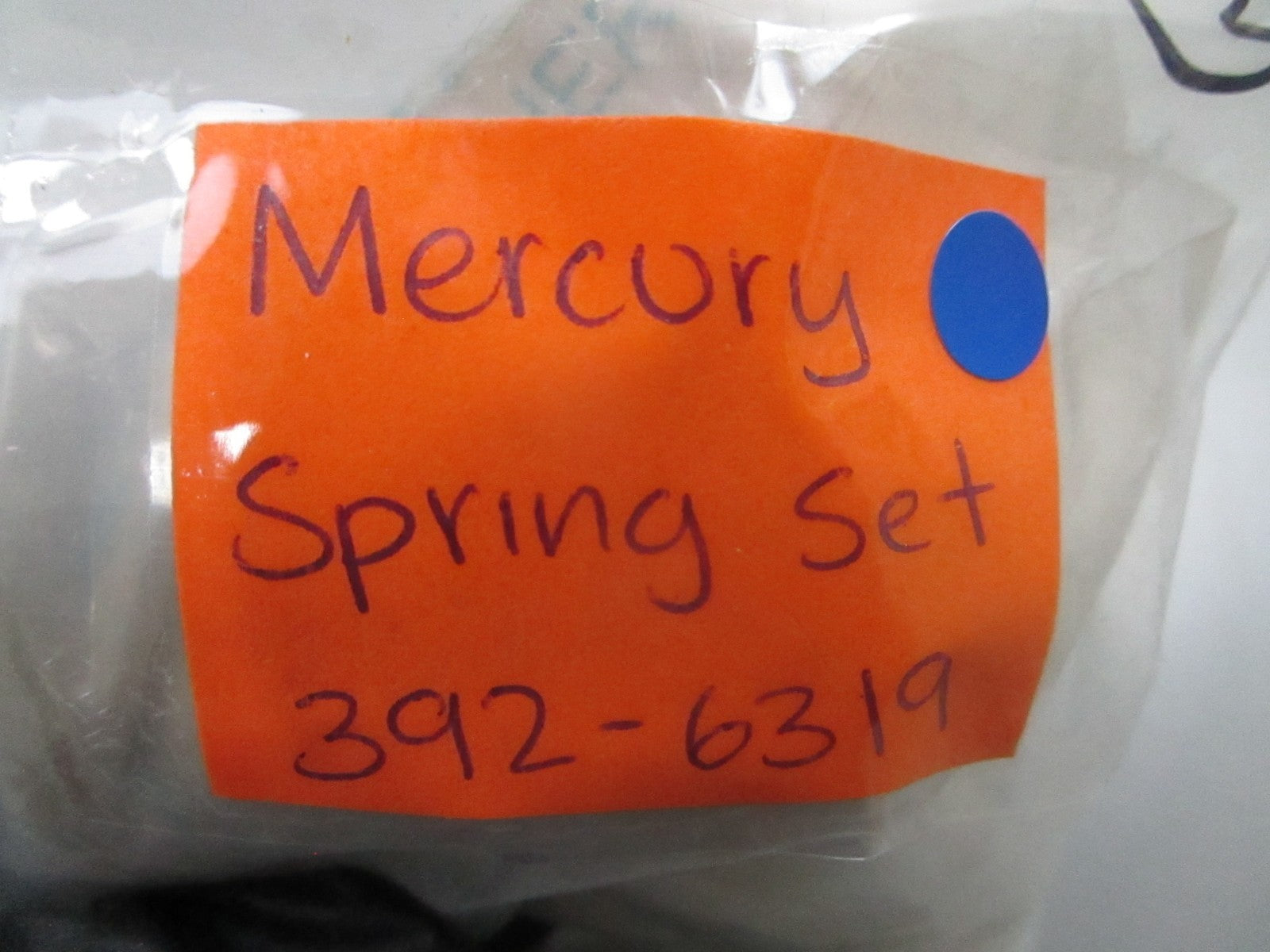 *NEW OEM* 0810 Mercury Quicksilver Spring Set 392-6319