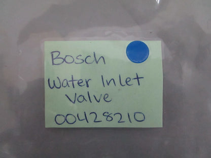 NEW OEM 00428210 Bosch Water Inlet Valve 0820