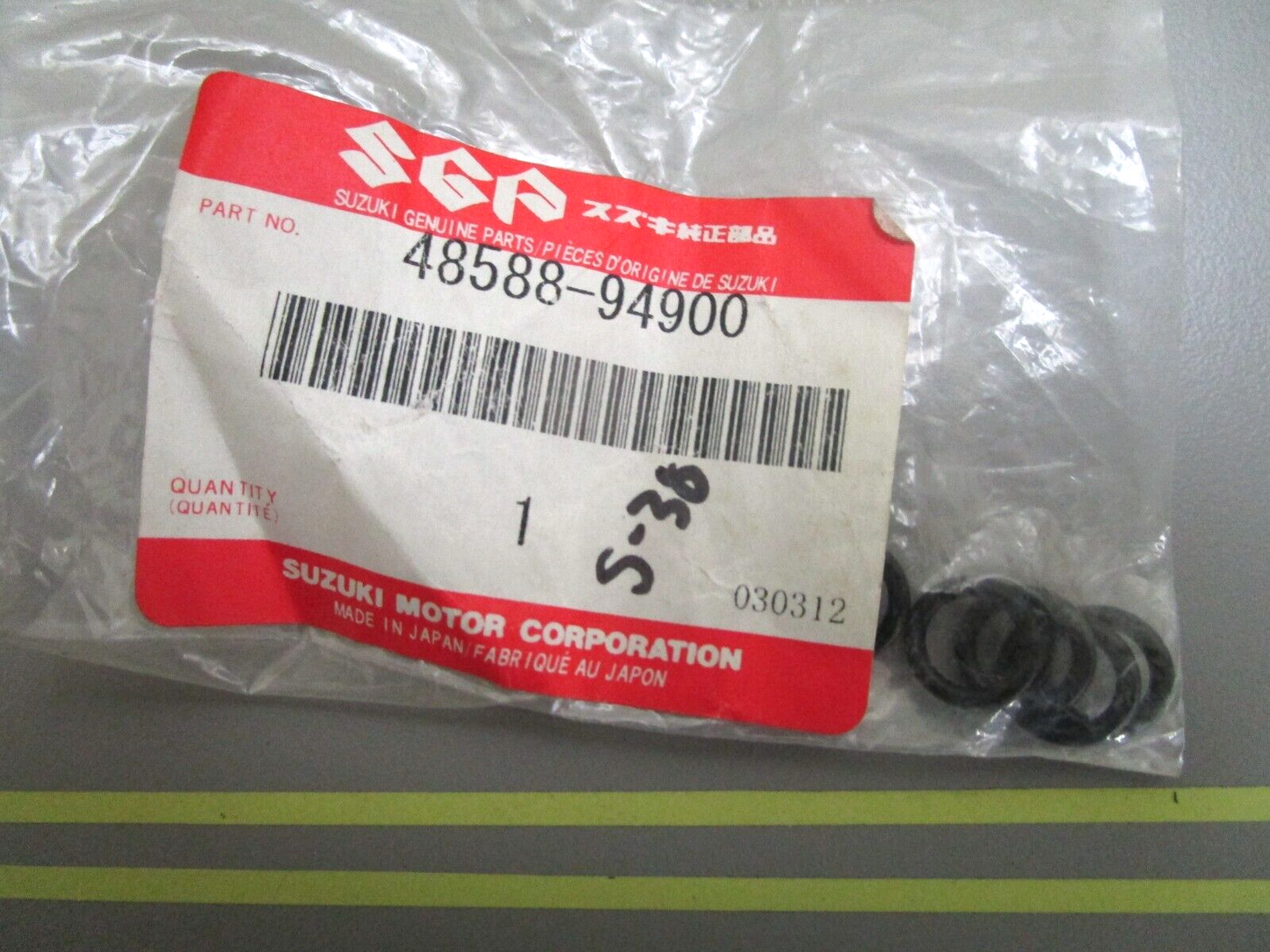*NEW OEM* (LOT OF 6) 0810 Suzuki O-Ring 48588-94900