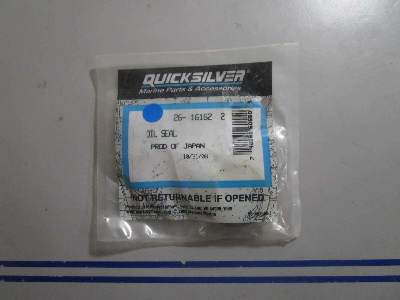 *NEW OEM* 0810 Mercury Quicksilver Oil Seal 26-16162 2