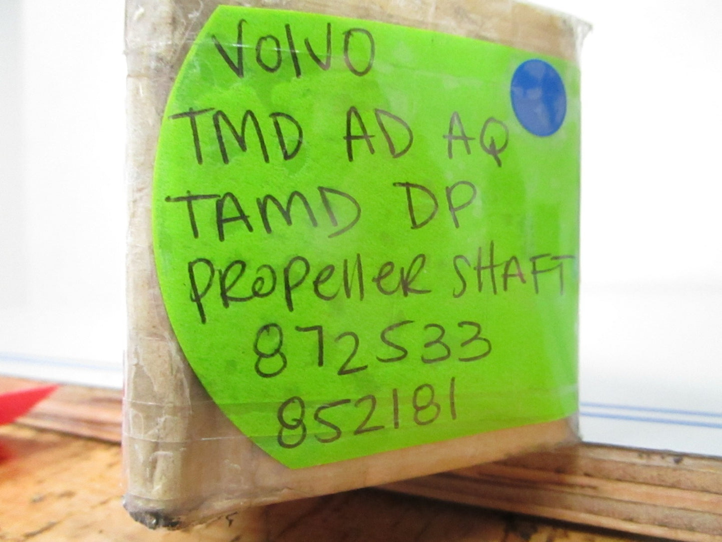 *NEW OEM* 0720 Volvo TMD AD AQ TAMD DP Duo Prop Propeller Shaft 872533 852181