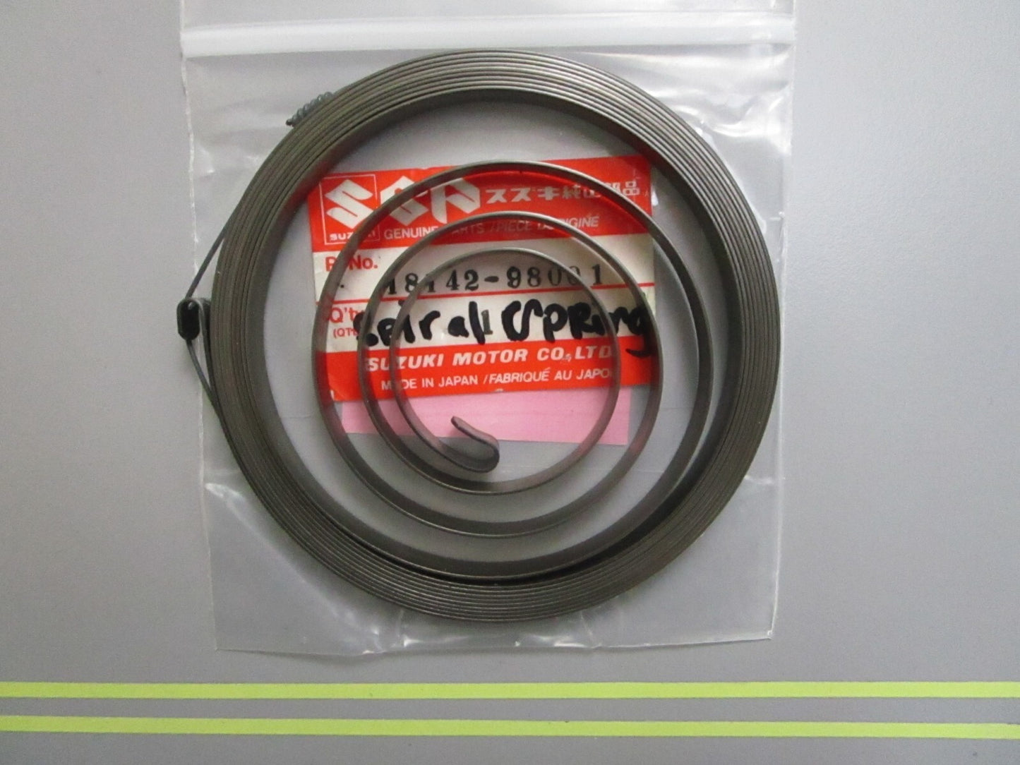 *NEW OEM* 0810 Suzuki Spiral Spring 18142-98001