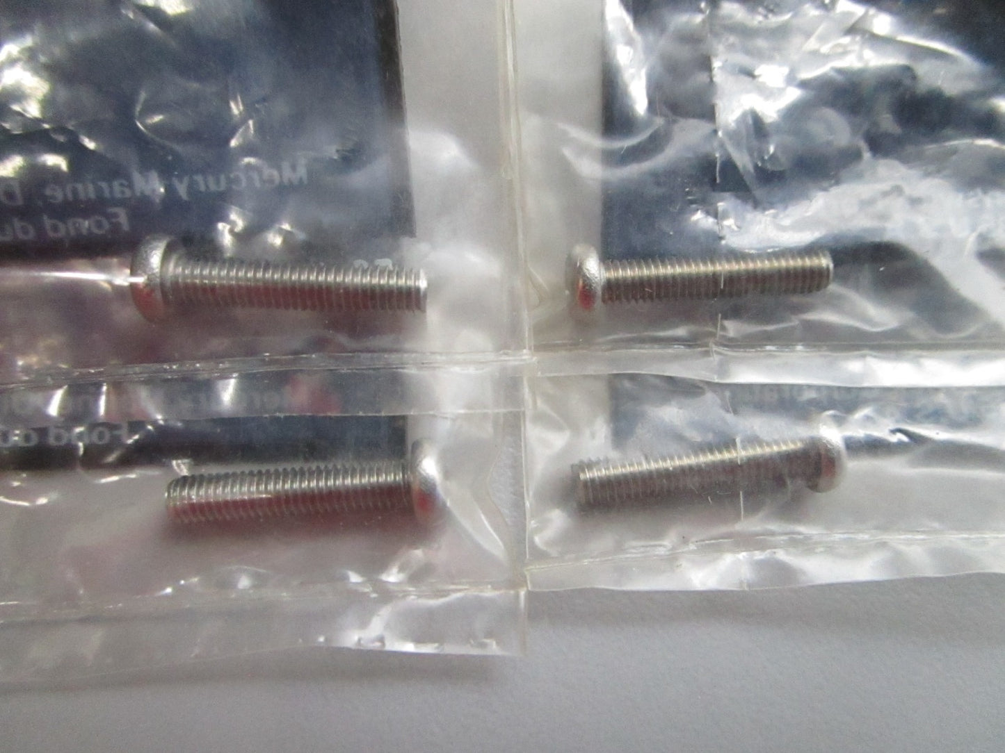 NEW OEM (LOT OF 4) 10-16926 Mercury Quicksilver Screw 0810