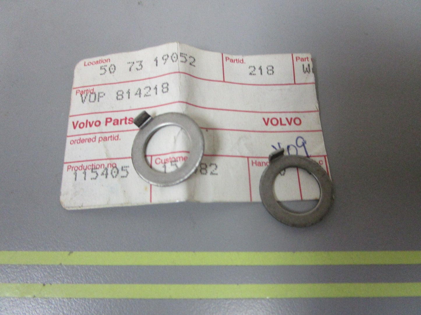 *NEW OEM* (LOT OF 2) 0810 Volvo Penta Washer 814218