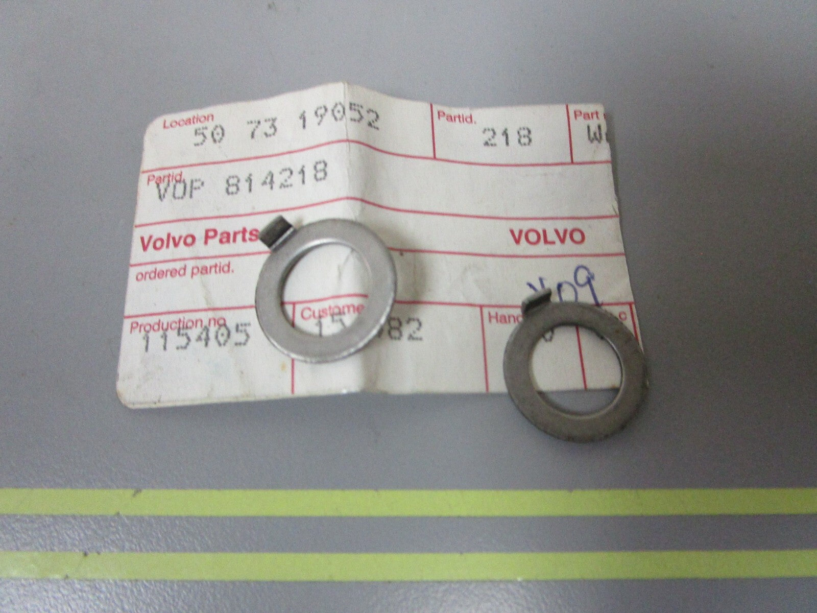 *NEW OEM* (LOT OF 2) 0810 Volvo Penta Washer 814218