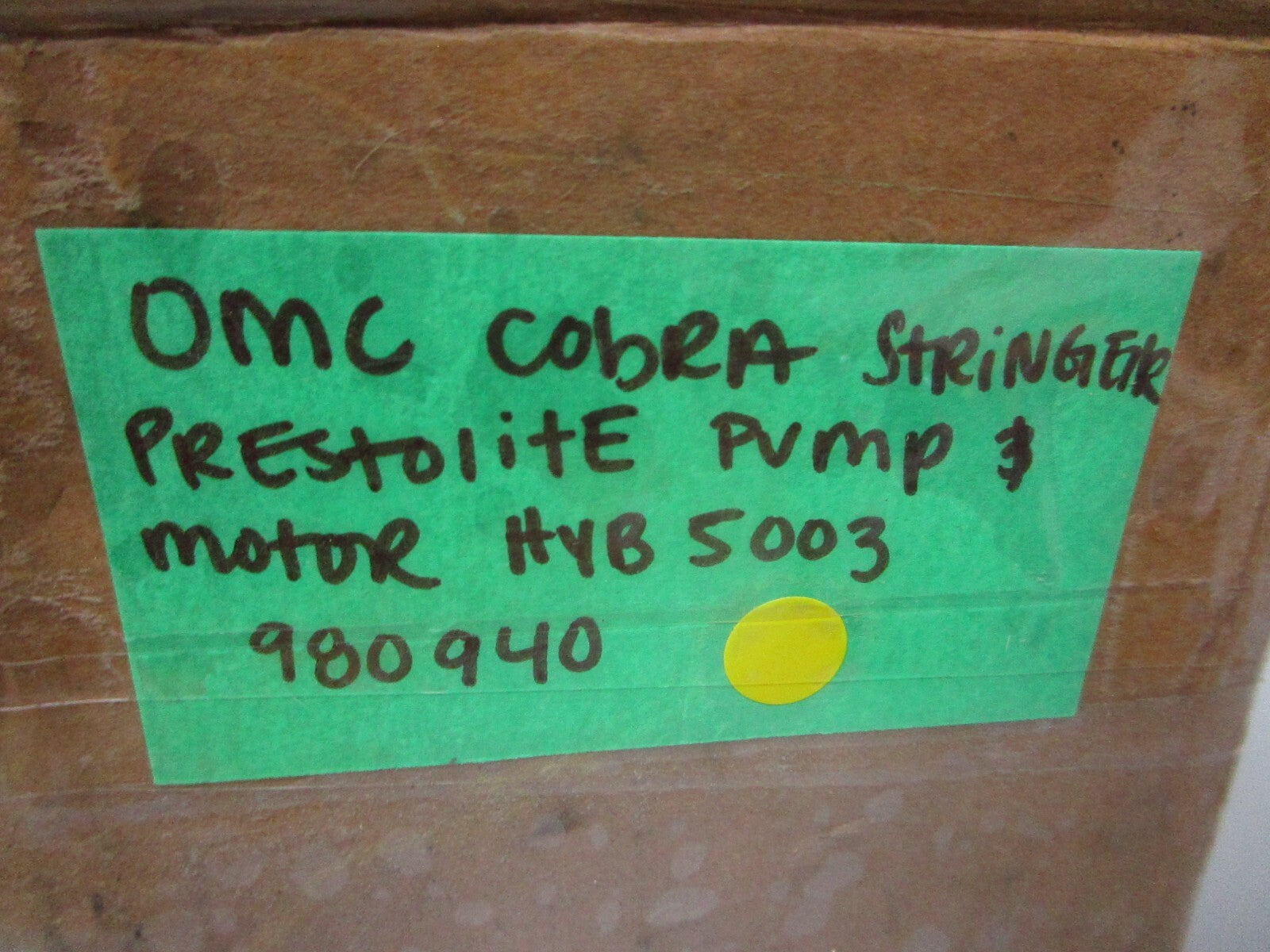 *NEW OEM* 0720 OMC Prestolite Evinrude Cobra Stringer Pump & Motor Ay 980940