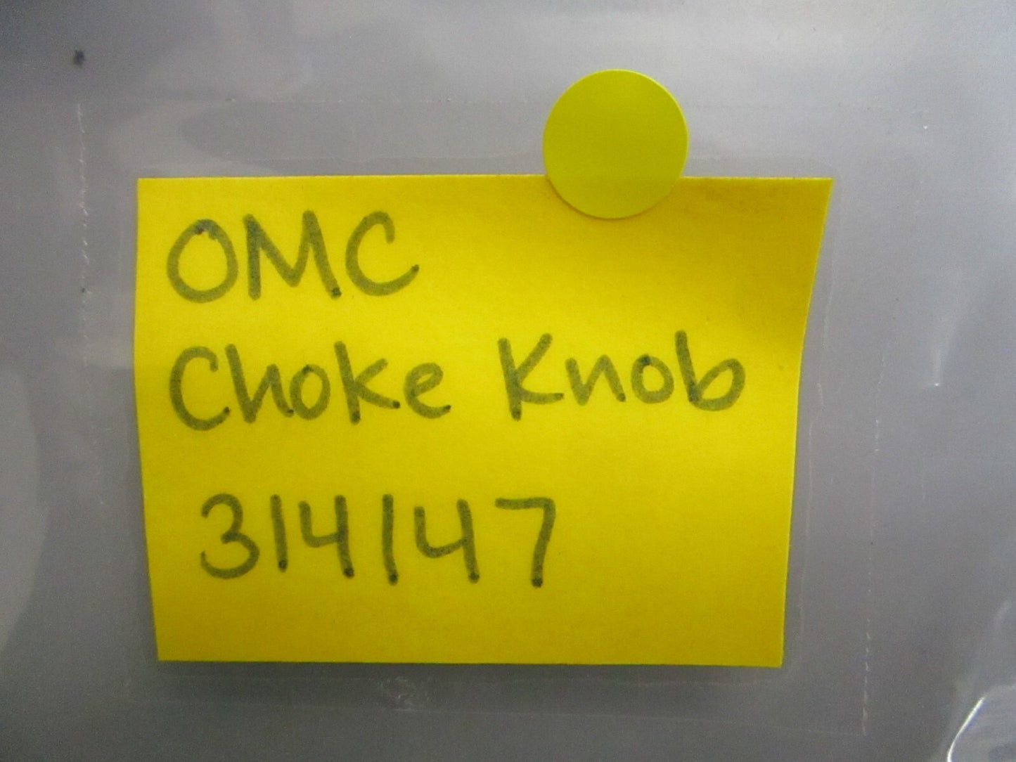 *NEW OEM* 0810 OMC Johnson Evinrude Choke Knob 314147 0314147