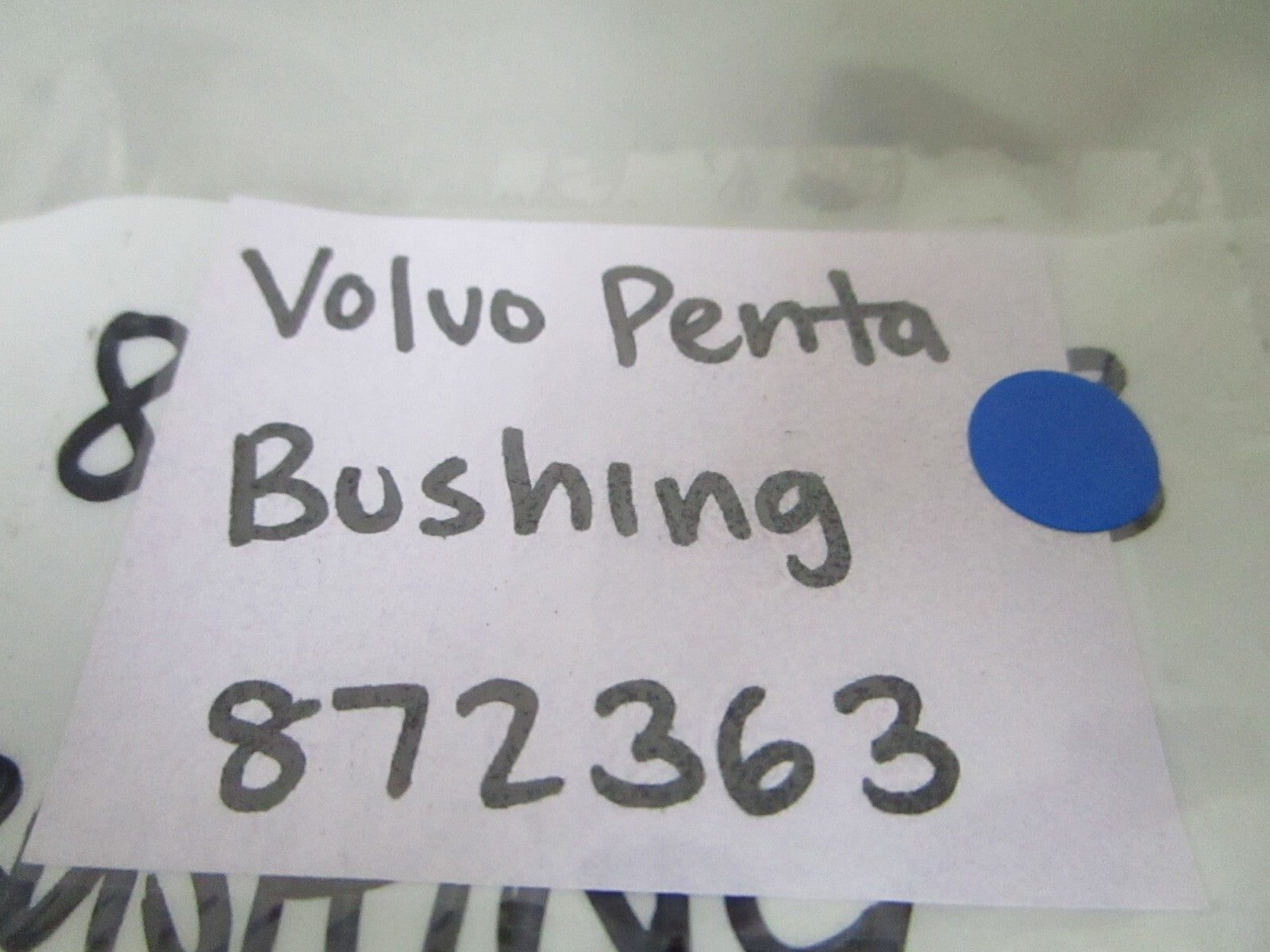 *NEW OEM* 0810 Volvo Penta Bushing 872363