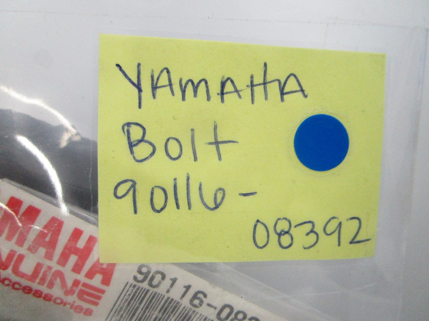 NEW OEM 90116-08392 Yamaha Bolt 0810