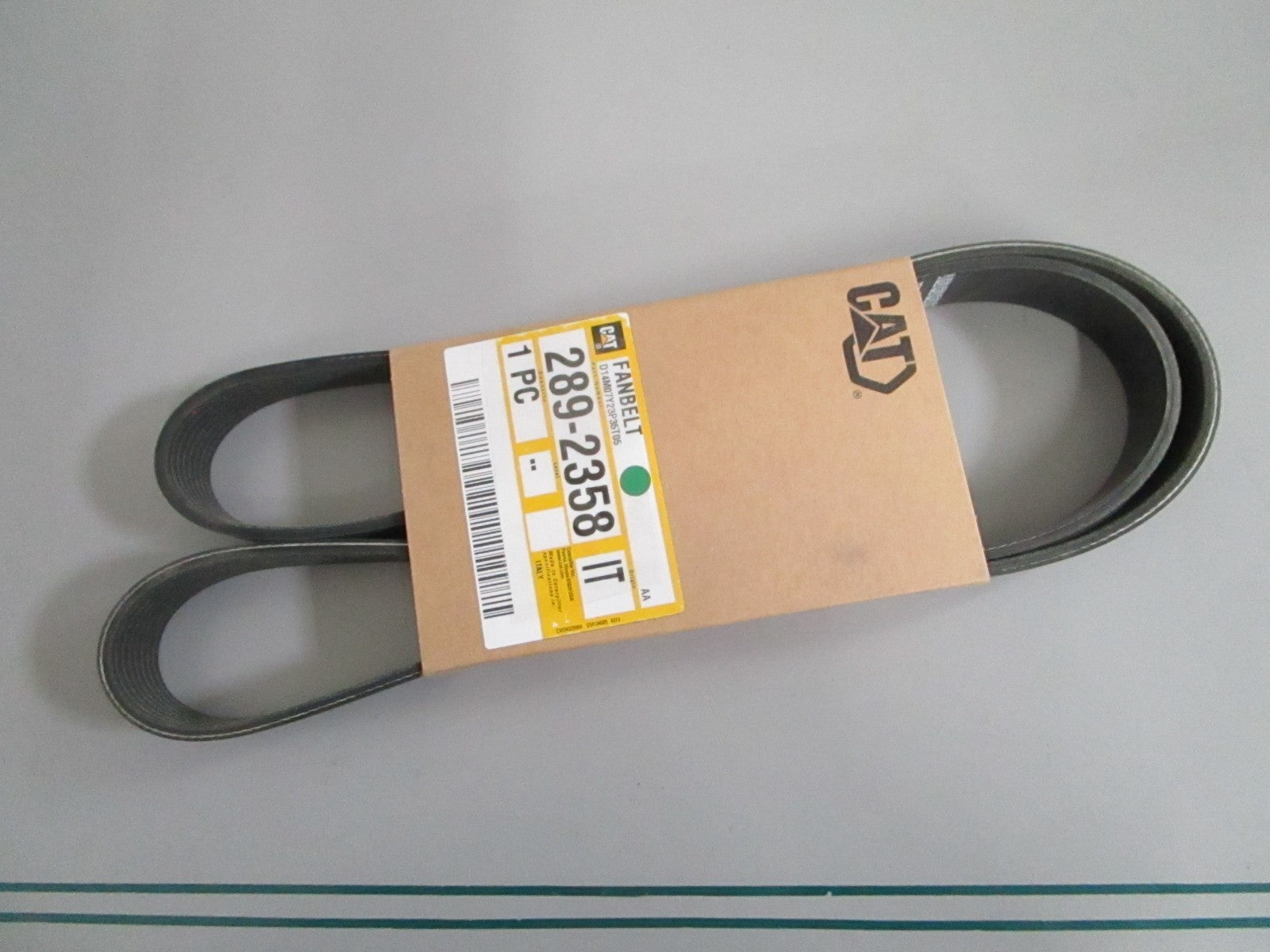 CAT NEW OEM 8-Rib Serpentine Drive Belt 289-2358 C4.4 C6.6 C7.1 Excavator 0820