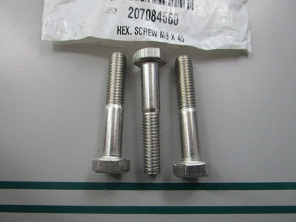 NEW (LOT OF 3) 207084560 Sea-Doo Hex Screw 0810
