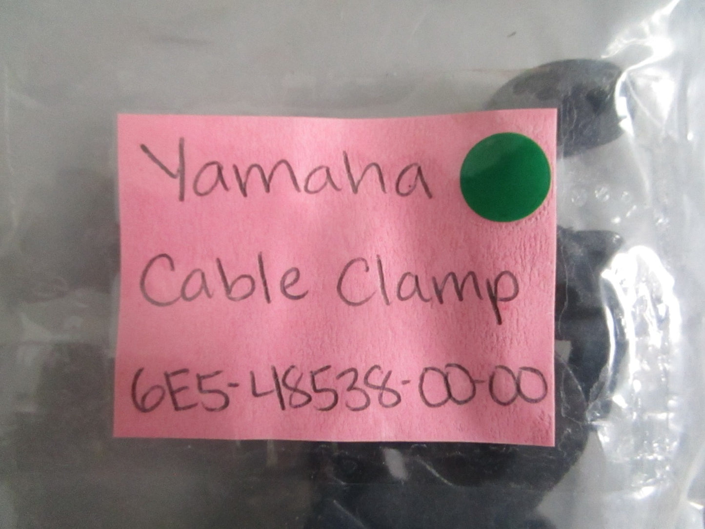 NEW OEM 6E5-48538-00-00 Yamaha Cable Clamp 0820