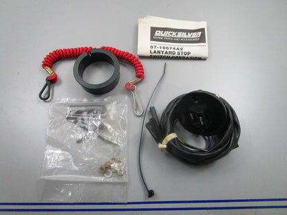 *NEW OEM* 0810 Mercury Quicksilver Switch & Lanyard Kit 87-19674A2