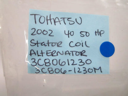 *NEW OEM* 0720 Tohatsu Nissan 40hp 50hp 2002 Stator Coil Alternator 3C8061230