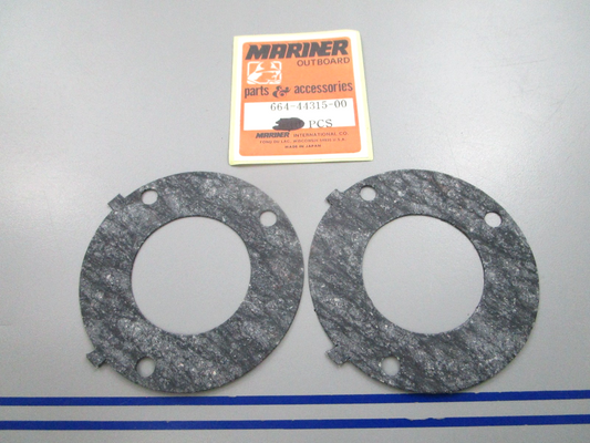 NEW OEM (LOT OF 2) 664-44315-00-00 Yamaha Mariner Gasket 0810